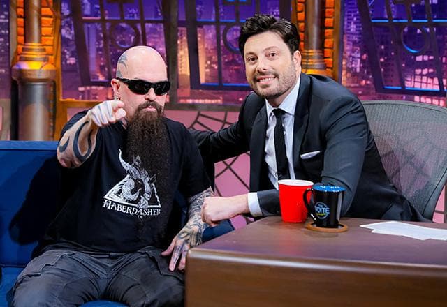 KERRY KING no The Noite: Lenda do Slayer fala sobre novo álbum e promete destruição em São Paulo