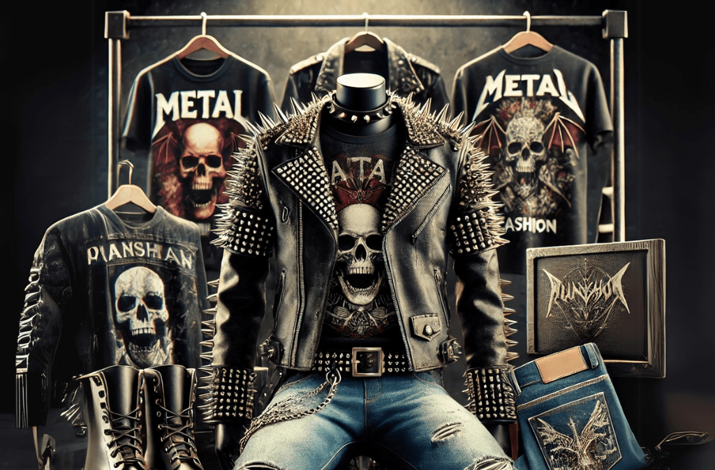 Como o Metal Influenciou a Moda