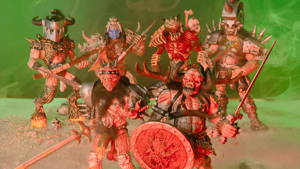 GWAR Lança Linha Oficial de Bonecos de Ação — Prepare Seu Arsenal de Prateleira