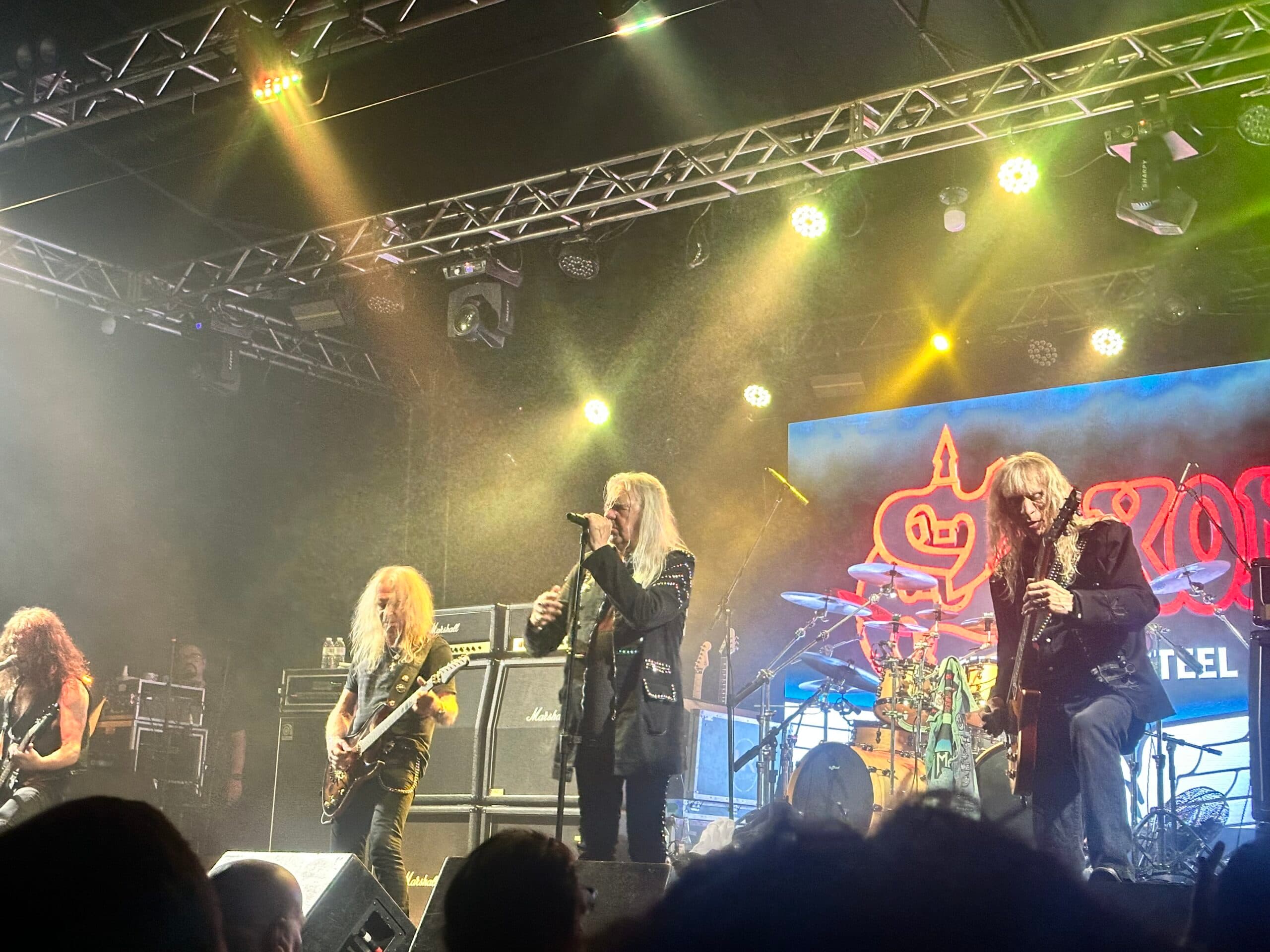 Saxon detona o Mister Rock com show histórico em BH