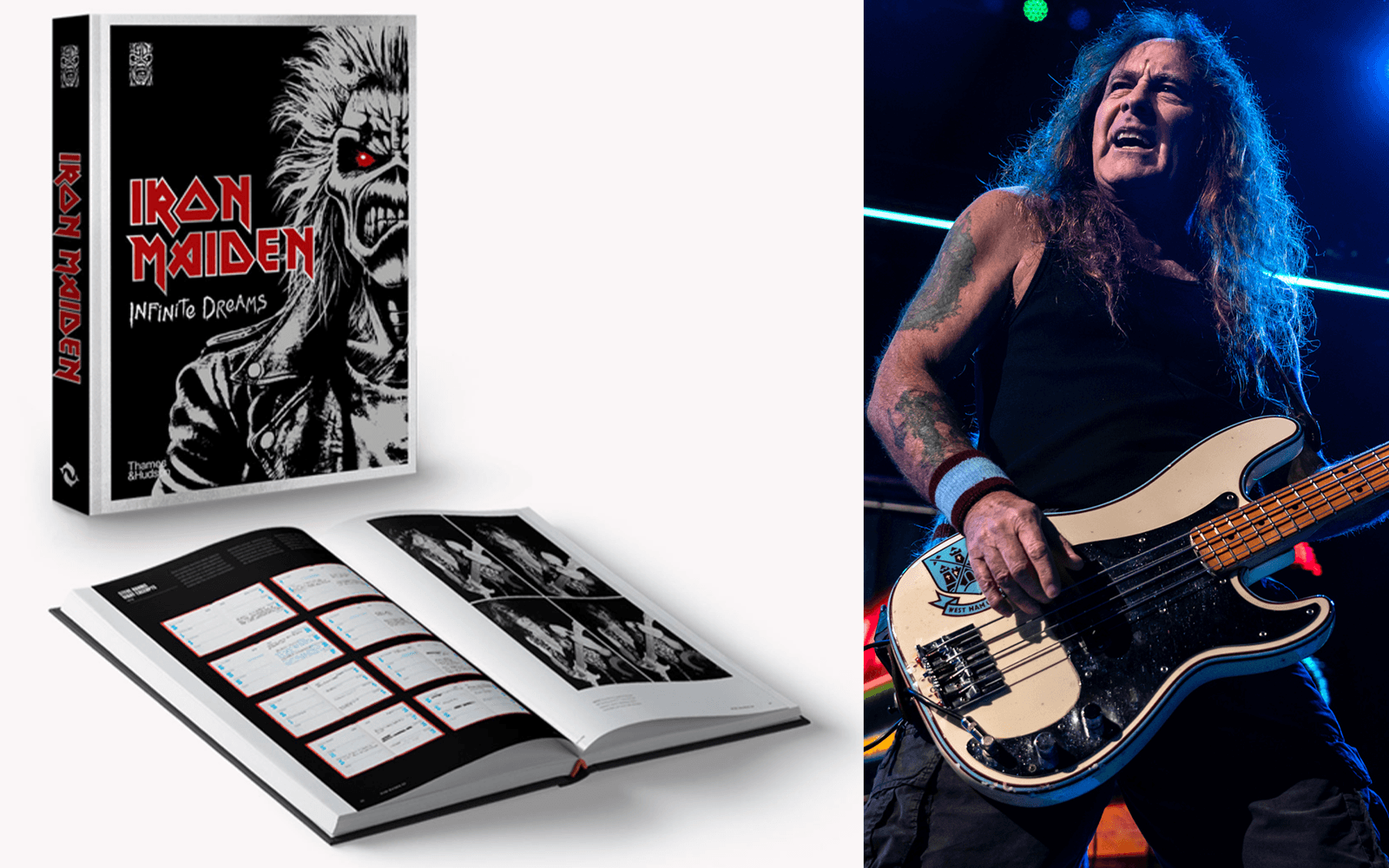 IRON MAIDEN Anuncia Livro de História Visual, Infinite Dreams