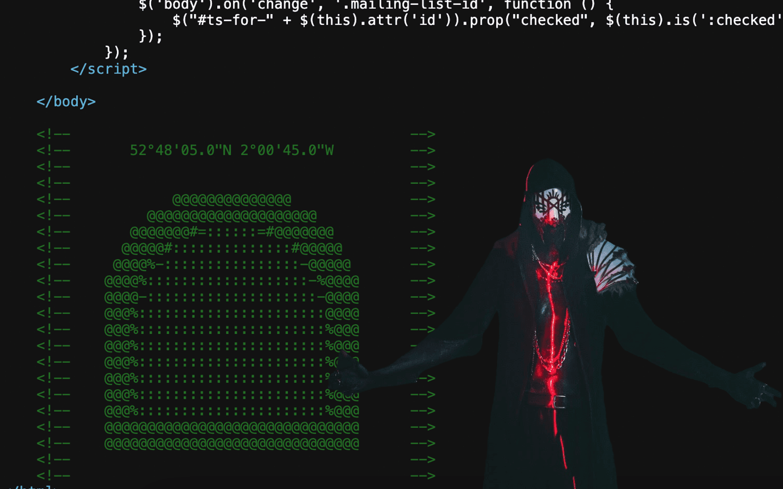 SLEEP TOKEN Parece Estar Dando Indícios de um Novo Álbum, Coordenadas Misteriosas Encontradas no Código do Site