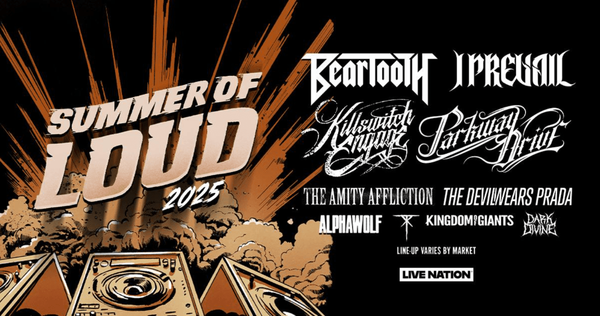 BEARTOOTH, I PREVAIL, KILLSWITCH ENGAGE e PARKWAY DRIVE anunciam turnê pela América do Norte no verão