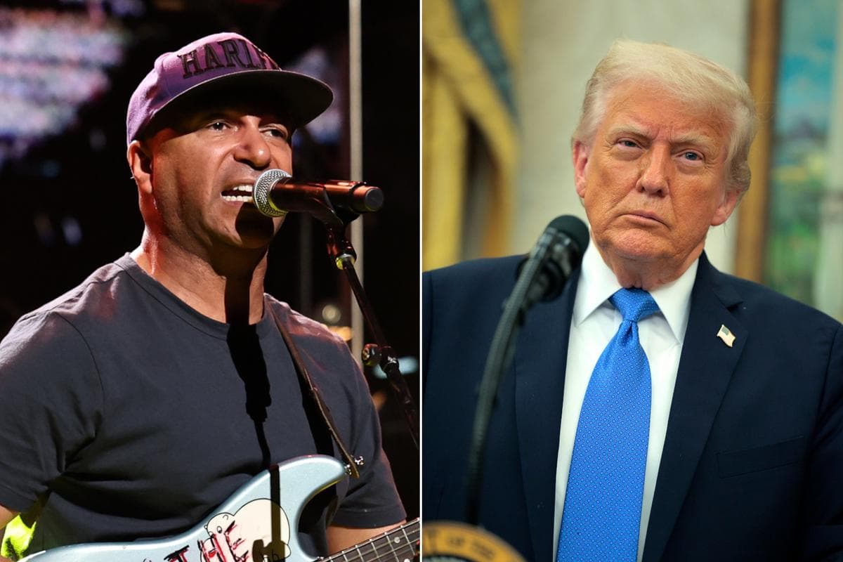 🇺🇸 “Dane-se aquele cara!” – Tom Morello critica Trump por rixa com Springsteen