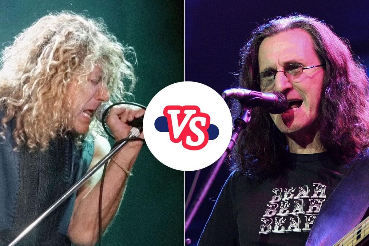 VOTE: Melhor Vocalista de Rock Clássico – Robert Plant ou Geddy Lee