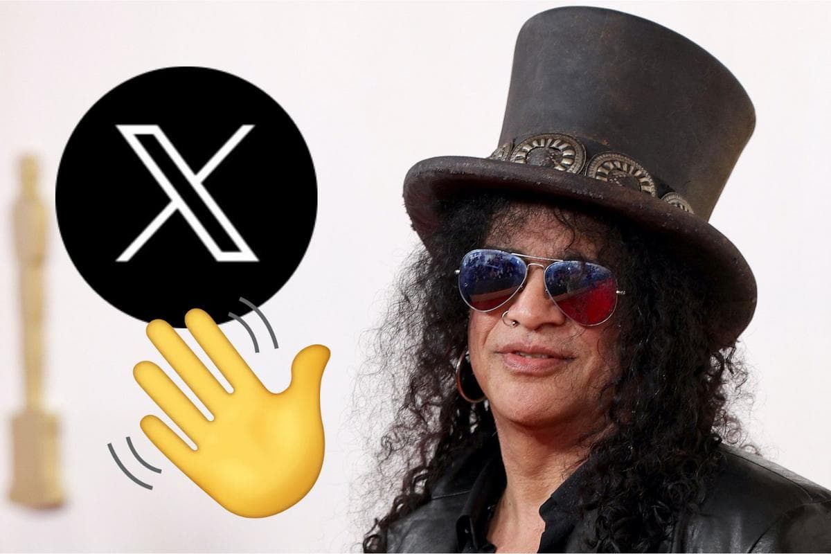 Slash deixa o X (Twitter) após ataques e explica decisão: “É hora de seguir outro caminho”