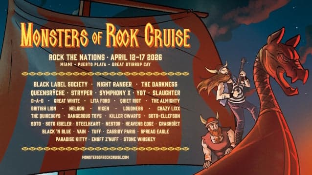 Monsters Of Rock Cruise 2026: Um Mar de Heavy Metal e Hard Rock no Maior Cruzeiro do Ano