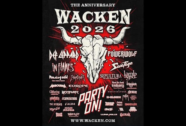 WACKEN OPEN AIR 2026: DEF LEPPARD, IN FLAMES, POWERWOLF, SAVATAGE e NEVERMORE Entre os Primeiros Artistas Anunciados
